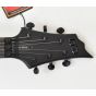 ESP LTD F Black Metal Electric Guitar Black Satin B-Stock 0376 sku number LFBKMBLKS.B 0376