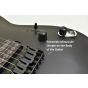 Schecter Damien-6 Guitar Satin Black B-Stock 0630 sku number SCHECTER2470.B 0630