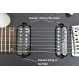 Schecter C-8 Deluxe Electric Guitar Satin Black B-Stock 1668 sku number SCHECTER440.B 1668