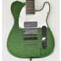 ESP LTD SCT-607B Stephen Carpenter Guitar Green Sparkle B Stock 1374 sku number LSCT607BGSP.B1374
