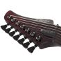 Schecter Reaper-7 Elite Multiscale Lefty Guitar Blood Burst sku number SCHECTER2185