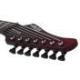 Schecter Reaper-7 Elite Multiscale Guitar Blood Burst sku number SCHECTER2182