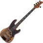 Schecter Model-T 5 String Exotic Bass Black Limba sku number SCHECTER2833