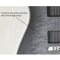 Schecter C-1 Platinum Guitar See-Thru Black Satin B-Stock 1089 sku number SCHECTER790.B1089