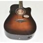 Ibanez AW4000CE-BS Artwood Series Acoustic Electric Guitar in Brown Sunburst High Gloss Finish 1488 sku number AW4000CEBS-1488