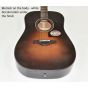 Ibanez AW4000 BS Artwood Brown Sunburst Gloss Acoustic Guitar 5489 sku number 6SAW4000B5489