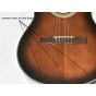 Ibanez GA35TCE Thinline Classical Acoustic Electric Guitar Dark Violin Sunburst B-Stock 1224 sku number GA35TCEDVS.B 1224