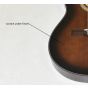 Ibanez GA35TCE Thinline Classical Acoustic Electric Guitar Dark Violin Sunburst B-Stock 1292 sku number GA35TCEDVS.B 1292