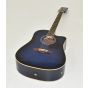 Ibanez PF15ECEWC-TBS PF Series Acoustic Guitar-Transparent Blue Sunburst High Gloss Finish 0754 sku number PF15ECEWCTBS.B 0754-2