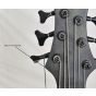 Ibanez BTB806 6-String Multi Scale Electric Bass Transparent Gray Flat 8591 sku number BTB806MSTGF- B8591