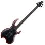 ESP LTD FL-4 Fred Leclercq Bass Black Red Burst Satin sku number LFL4BLKREDBS