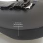 Schecter Damien-6 FR Guitar Satin Black B-Stock 0414 sku number SCHECTER2471-B0414