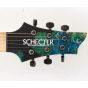 Schecter USA Sunset Extreme 6 Stabilized Top Electric Guitar sku number SCHECTER6998-STS-GREEN