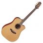 Takamine P3DC Pro Series 3 Cutaway Acoustic Guitar in Satin Finish sku number TAKP3DC