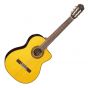 Takamine GC5CE-NAT G-Series Acoustic Electric Classical Guitar in Natural Finish sku number TAKGC5CENAT