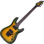 Schecter Hellraiser C-1 FR Passive Electric Guitar in Dragon Burst Finish sku number SCHECTER1952