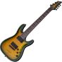 Schecter Hellraiser C-7 Passive Electric Guitar in Dragon Burst Finish sku number SCHECTER1951