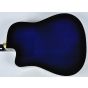 Ibanez PF15ECEWC-TBS PF Series Acoustic Guitar in Transparent Blue Sunburst High Gloss Finish SA150300756 sku number PF15ECEWCTBS.B 0756