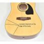 Ibanez PF15-NT PF Series Acoustic Guitar in Natural High Gloss Finish B-Stock SA150102218 sku number PF15NT.B 2218