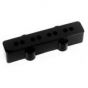 Seymour Duncan Replacement Bridge Pickup Cover For Jazz Bass (Black) sku number 11800-05-Br