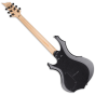 ESP LTD F-200B Baritone Electric Guitar in Charcoal Metallic Finish sku number LF200BCHM