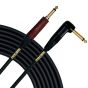 Mogami Gold Instrument Silent S R Cable 10 ft. sku number GOLD INST SILENT S-10R