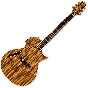 ESP LTD TL-6Z Acoustic Electric Guitar in Natural Finish sku number LTL6ZNAT