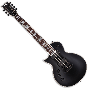 ESP LTD EC-407 7 Strings Left Handed Electric Guitar in Black Satin sku number LEC407BLKSLH