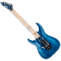 ESP LTD MH-103QM Left Handed Guitar in See-Through Blue B-Stock sku number LMH103QMSTBLH.B