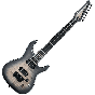 Ibanez S Iron Label SIX7FDFM 7 String Electric Guitar in Dark Space Burst sku number SIX7FDFMDCB