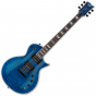 ESP LTD EC-1000 Piezo Quilted Maple Electric Guitar See Thru Blue sku number LEC1000PIEZOQMSTB