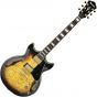 Ibanez Arctore Expressionist AM93 Hollow Body Electric Guitar Antique Yellow Sunburst sku number AM93AYS