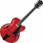 Ibanez Contemporary Archtop AFC151 Hollow Body Electric Guitar Sunrise Red sku number AFC151SRR