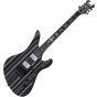 Schecter Signature Synyster Custom Electric Guitar Gloss Black w/ Silver Pin Stripes sku number SCHECTER1740