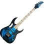 Ibanez Steve Vai Signature JEM77P Electric Guitar Blue Floral Pattern sku number JEM77PBFP