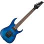 Ibanez RG Standard RG7420PB 7 String Electric Guitar Sapphire Blue Flat sku number RG7420PBSBF
