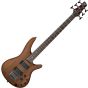 Ibanez SR Bass Workshop SRC6 6 String Electric Bass Walnut Flat sku number SRC6WNF