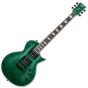 ESP LTD EC-1000 Electric Guitar See Thru Green sku number LEC1000FMSTG