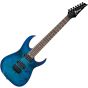 Ibanez RG7421PB Electric Guitar Sapphire Blue Flat sku number RG7421PBSBF