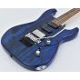 G&L USA Invader Spalted Alder Top Electric Guitar in Clear Blue. Brand New! sku number USA INVADER CLF1803171