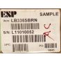 ESP LTD B-335 SBRN Stain Brown Sample/Prototype Electric Bass Guitar 0052 sku number 6SLB335SBRN_0052