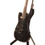 ESP LTD M-100FM See Thru Black Left Handed Electric Guitar sku number 6SLM100FMSTBLKLH