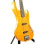 ESP E-II J-5 QM Quilted Maple Amber Bass Guitar sku number 6SEIIJ5QMAMB