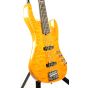 ESP E-II J-5 QM Quilted Maple Amber Bass Guitar sku number 6SEIIJ5QMAMB