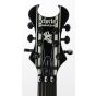 Schecter Synyster Custom Black w Silver Pin Stripes Electric Guitar 29 sku number 6SSGR-29