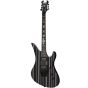 Schecter Synyster Custom Black w Silver Pin Stripes Electric Guitar 29 sku number 6SSGR-29