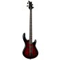 Dean Edge 2 Spalt Maple Bass Guitar Trans Red E2 SM TRD sku number E2 SM TRD