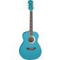 Luna Aurora Borealis 3/4 Acoustic Guitar Teal AR BOR TEAL sku number AR BOR TEAL