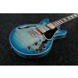 Ibanez AM Artcore Expressionist Jet Blue Burst AM93QM JBB Hollow Body Electric Guitar sku number AM93QMJBB