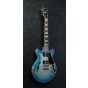 Ibanez AM Artcore Expressionist Jet Blue Burst AM93QM JBB Hollow Body Electric Guitar sku number AM93QMJBB